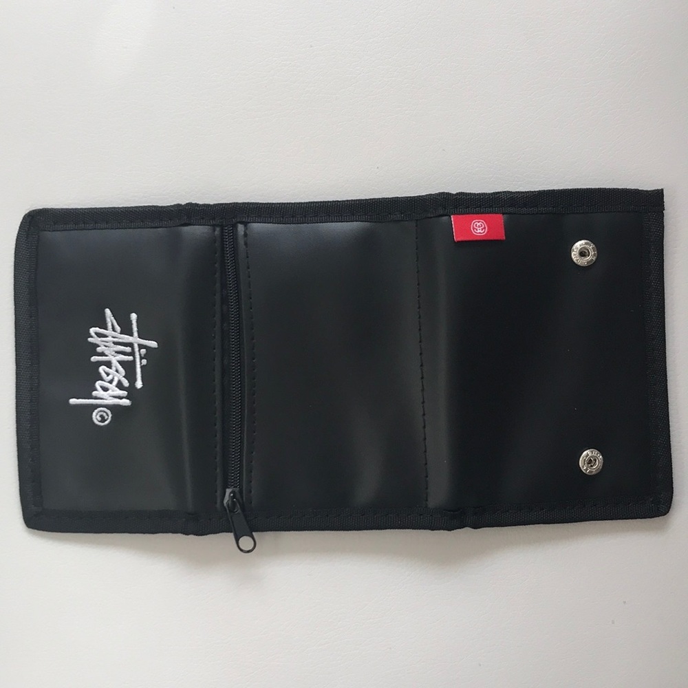 Stussy Japan Black trifold wallet - Picture 4 of 5